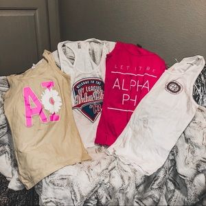 Vintage Alpha Phi tank bundle